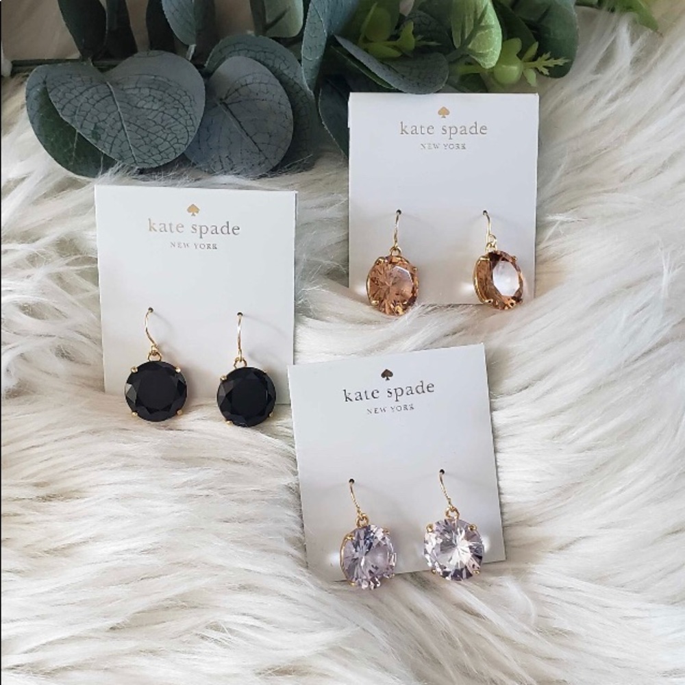 ♠️ Kate Spade CLEAR Earrings ♠️